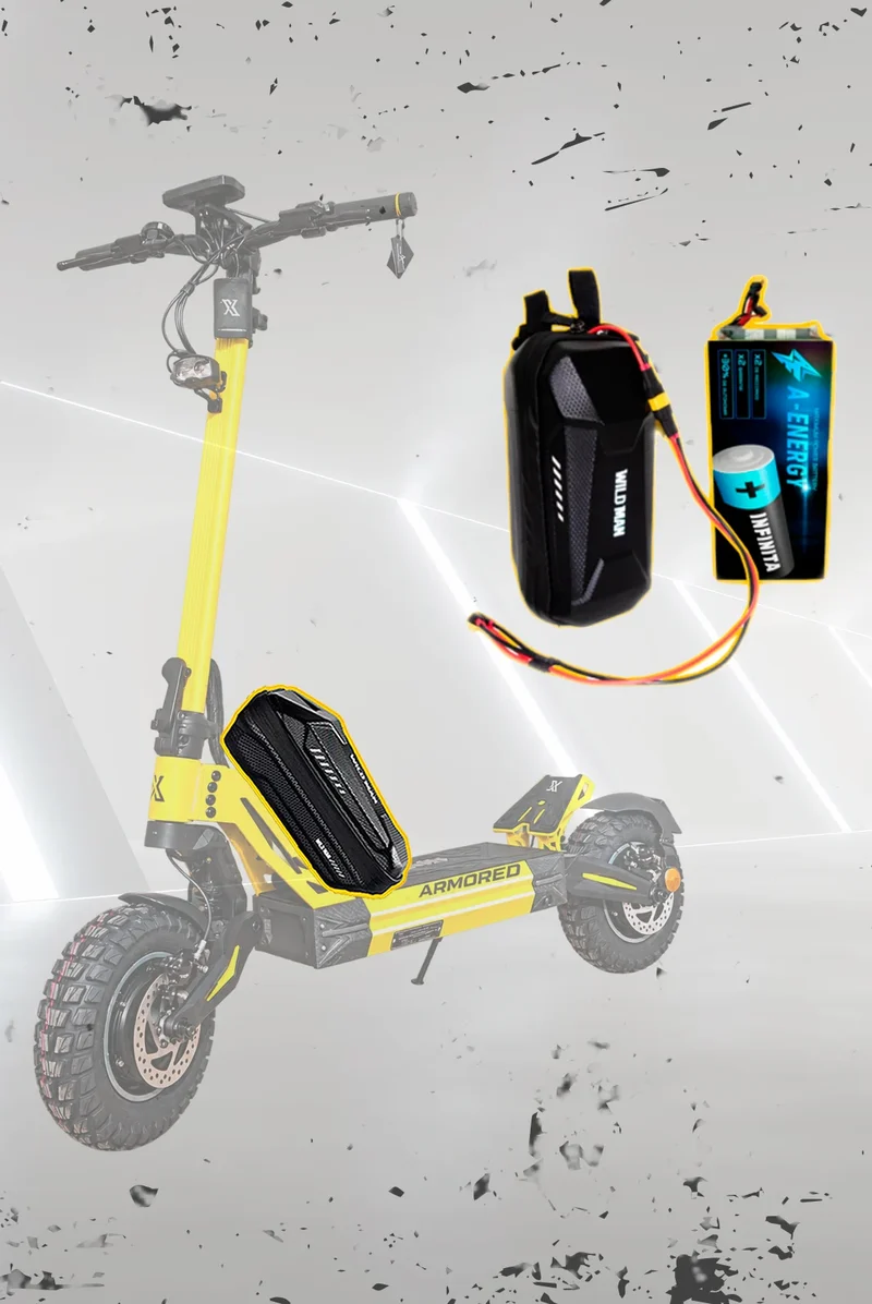 Batería externa de autonomía 52V para patinete eléctrico Ecoxtrem Armored One