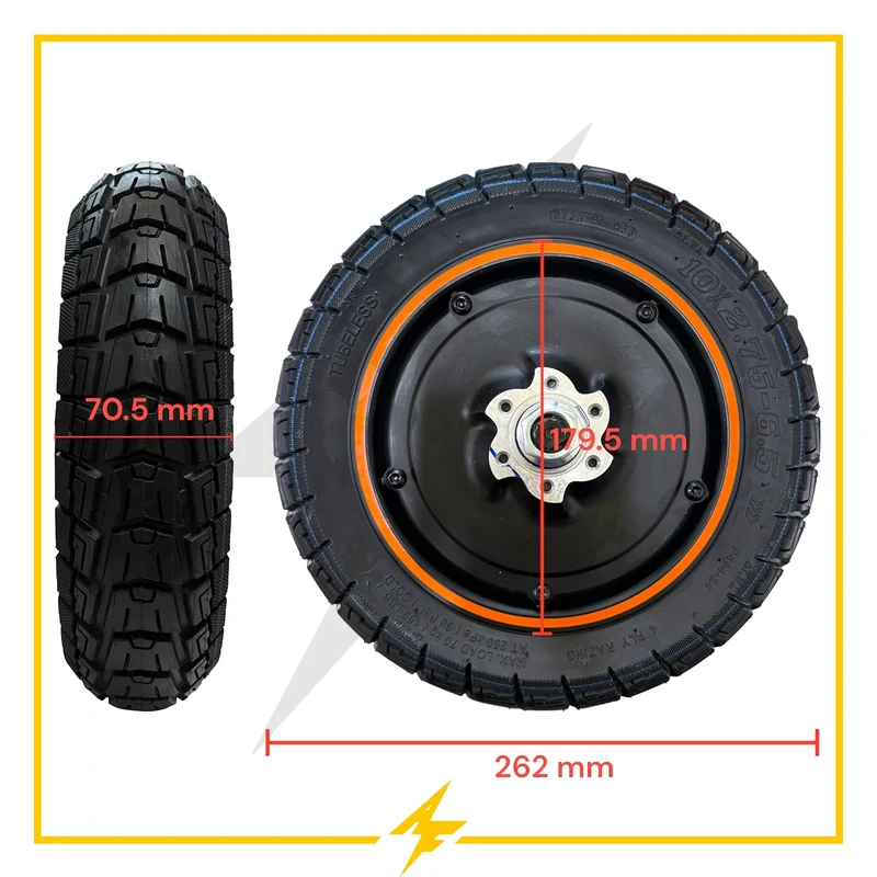 Motor 52V para Patinete Eléctrico Kukirin G3 - Potencia y tracción segura