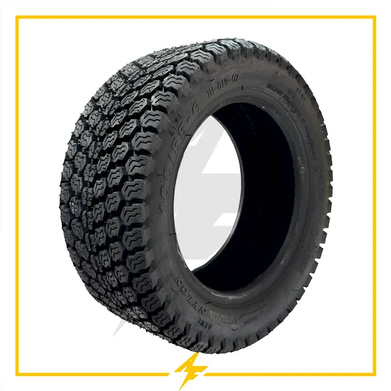 Cubierta Rueda Neumática 100/55-6 Offroad Tubeless para Patinete Eléctrico - Máximo Agarre en Cualquier Terreno