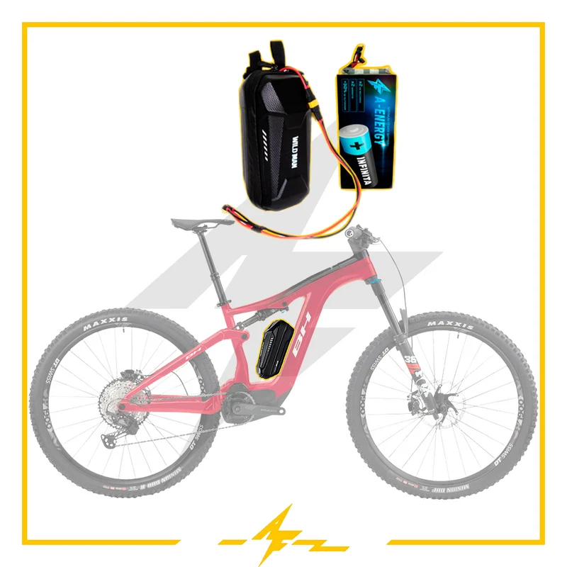 Batería Externa de Autonomía para Bicicletas Eléctricas con motores Shimano 36 V