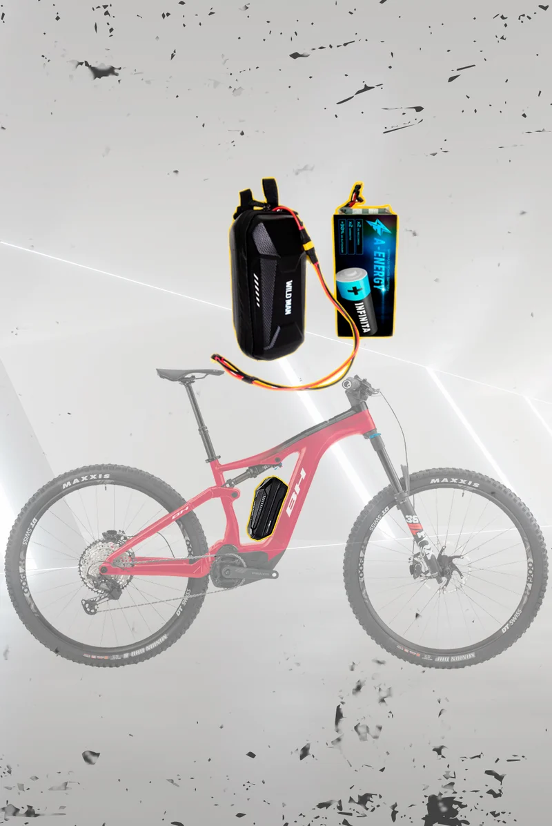 Batería Externa de Autonomía para Bicicletas Eléctricas con motores Shimano 36 V