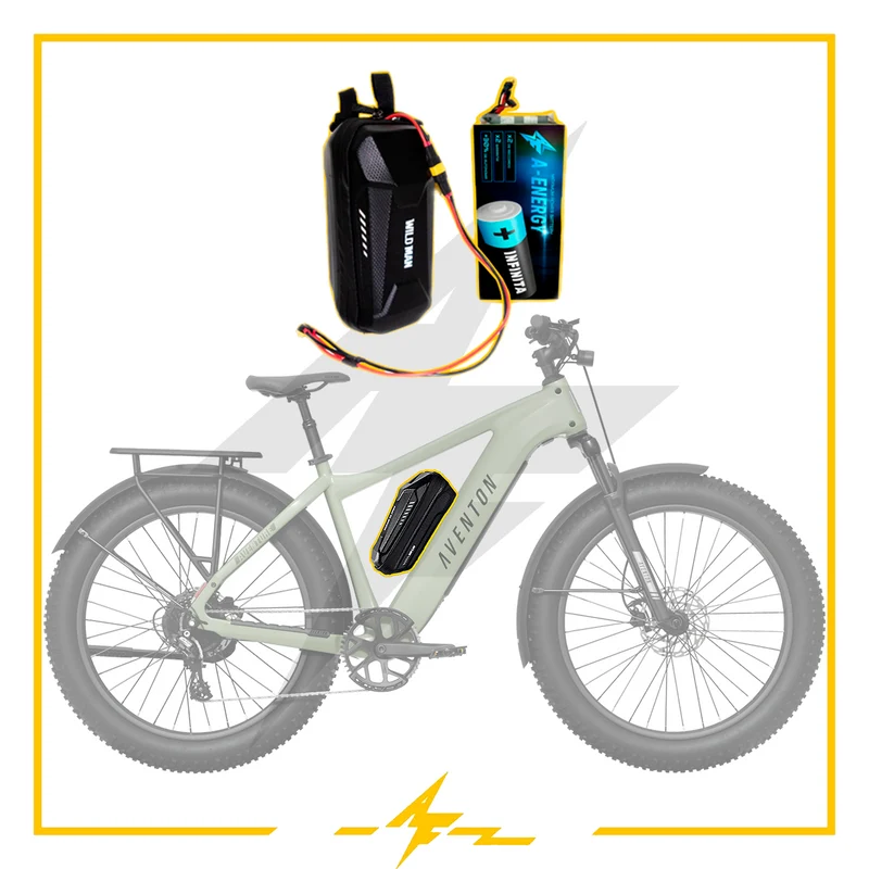 Batería Externa de Autonomía para Bicicletas Eléctricas con motores Bafang 36 V, 48 V, 52 V