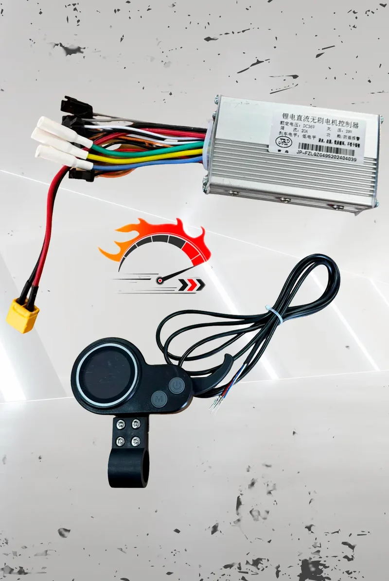 Controladora JP 36V 20A Single Motor para Patinete Eléctrico - Máxima Potencia y Aceleración