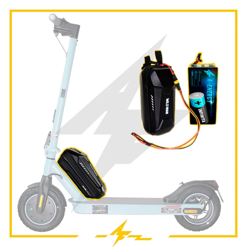 Batería externa de autonomía 36V para patinete eléctrico Zwheel ZFox Plus / Max - Instalación fácil y autonomía superior con AF SCOOTERS