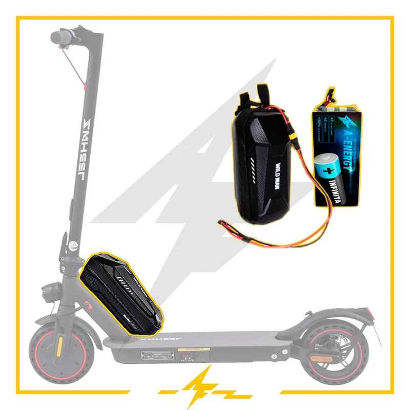 Batería externa de autonomía 36V para patinete eléctrico Zwheel ZLion X - Instalación fácil y autonomía superior con AF SCOOTERS