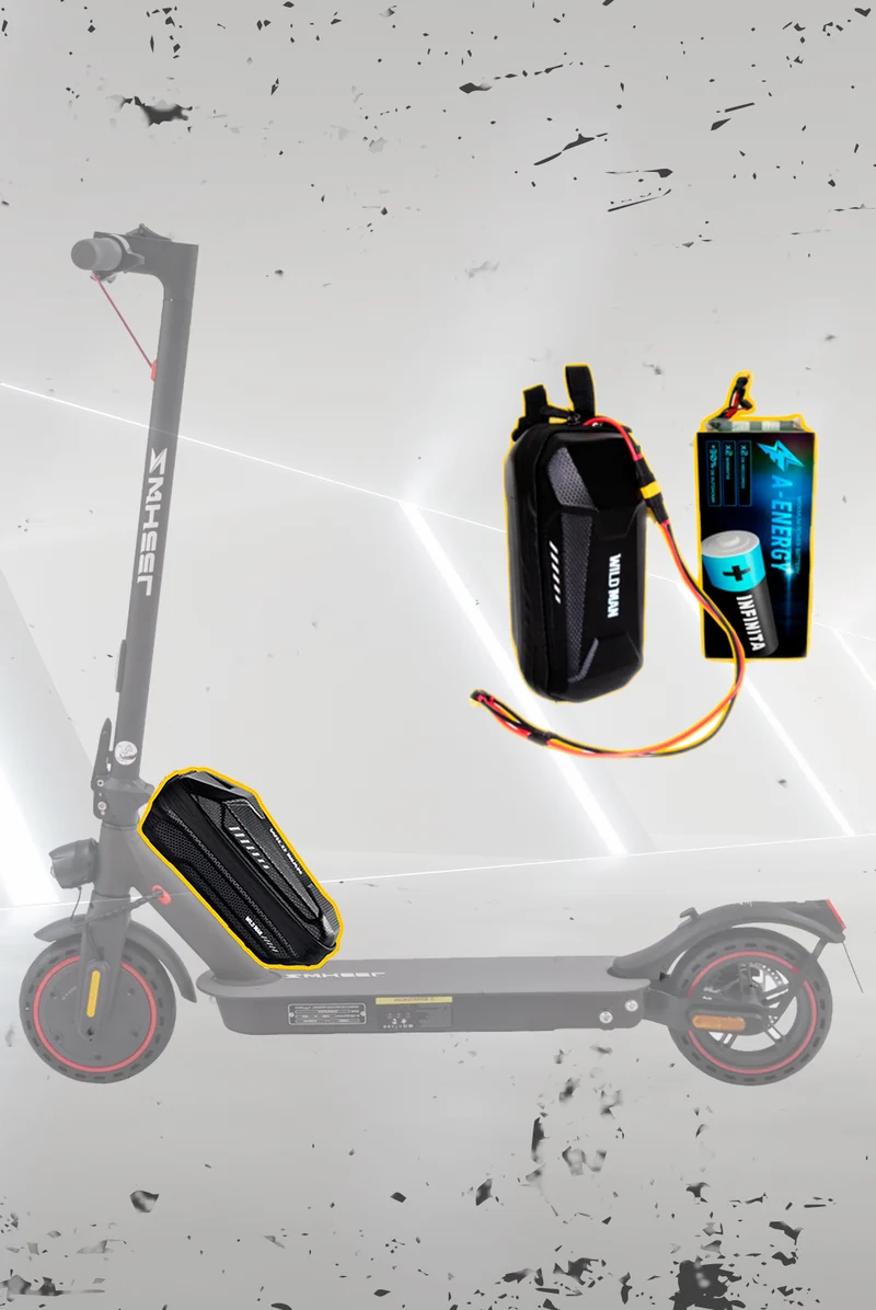 Batería externa de autonomía 36V para patinete eléctrico Zwheel ZLion X - Instalación fácil y autonomía superior con AF SCOOTERS
