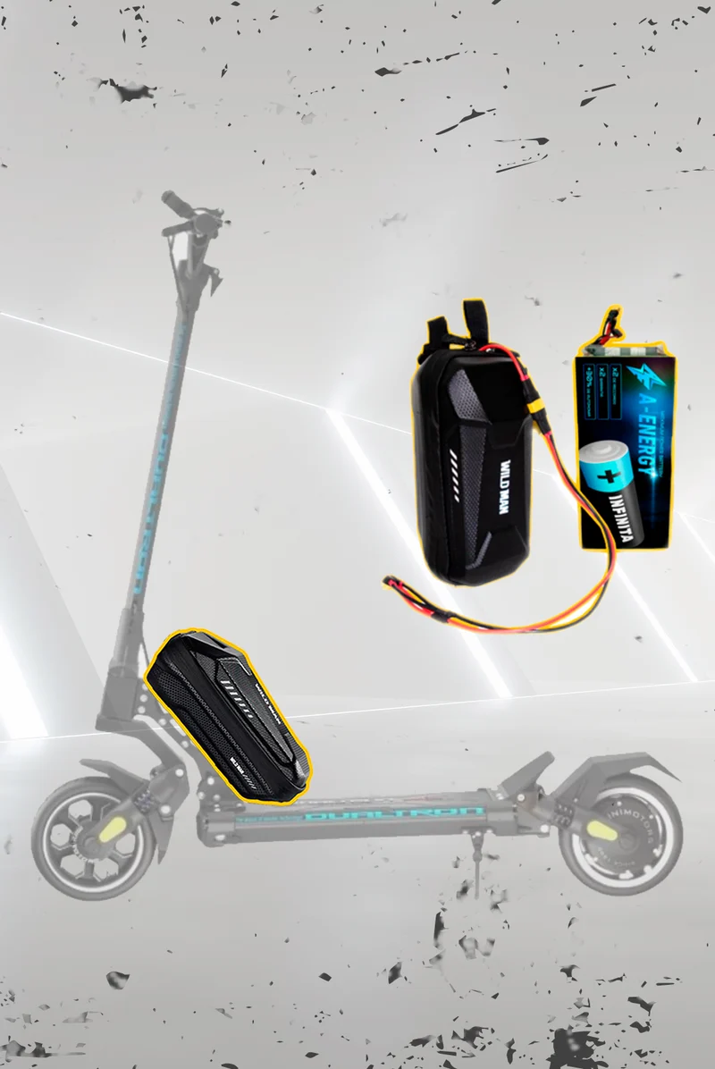 Batería externa de autonomía 52V para patinete eléctrico Dualtron Mini Special - Instalación fácil y autonomía superior con AF SCOOTERS