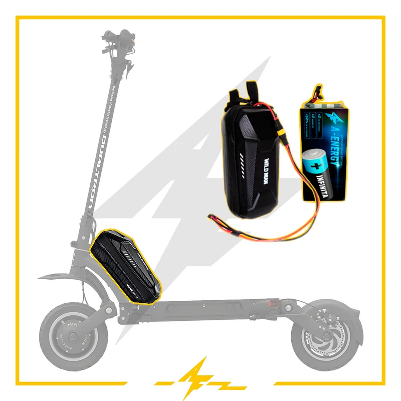 Batería externa de autonomía 60V para patinete eléctrico Dualtron Eagle - Instalación fácil y autonomía superior con AF SCOOTERS