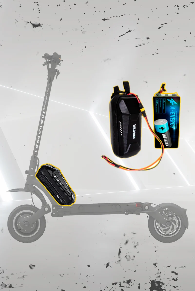 Batería externa de autonomía 60V para patinete eléctrico Dualtron Eagle - Instalación fácil y autonomía superior con AF SCOOTERS