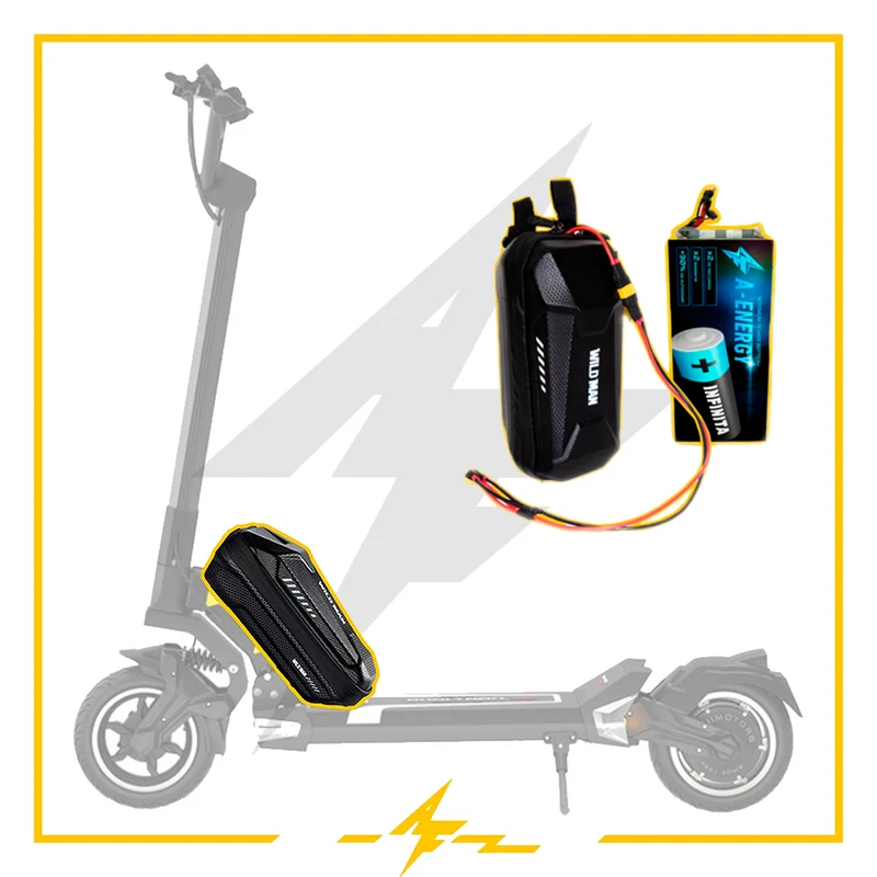 Batería externa de autonomía 48V para patinete eléctrico Dualtron Togo / Pro - Instalación fácil y autonomía superior con AF SCOOTERS