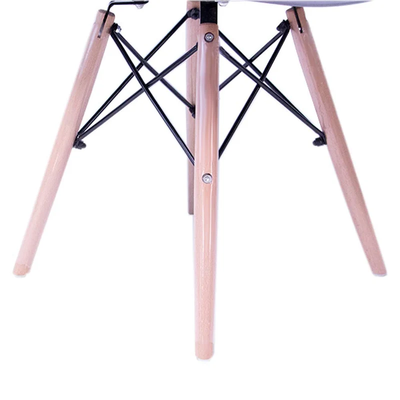Sillas Eames Replica Set de 4 Sillas Gris Diseño Silla de Diseno Decoración Interior Vanguardista