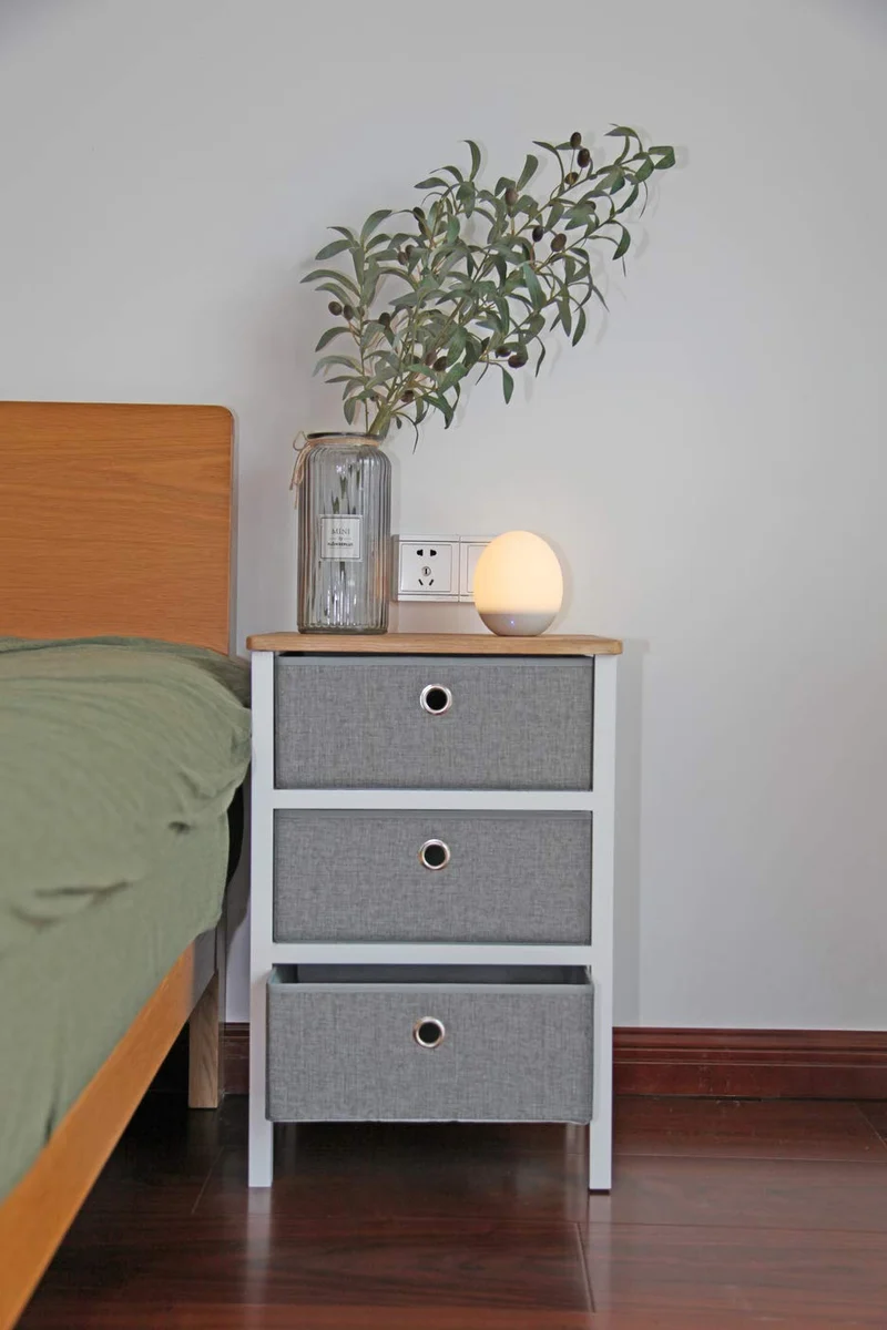 TUTTI-HOME Buro Capri 3 Cajones Gris