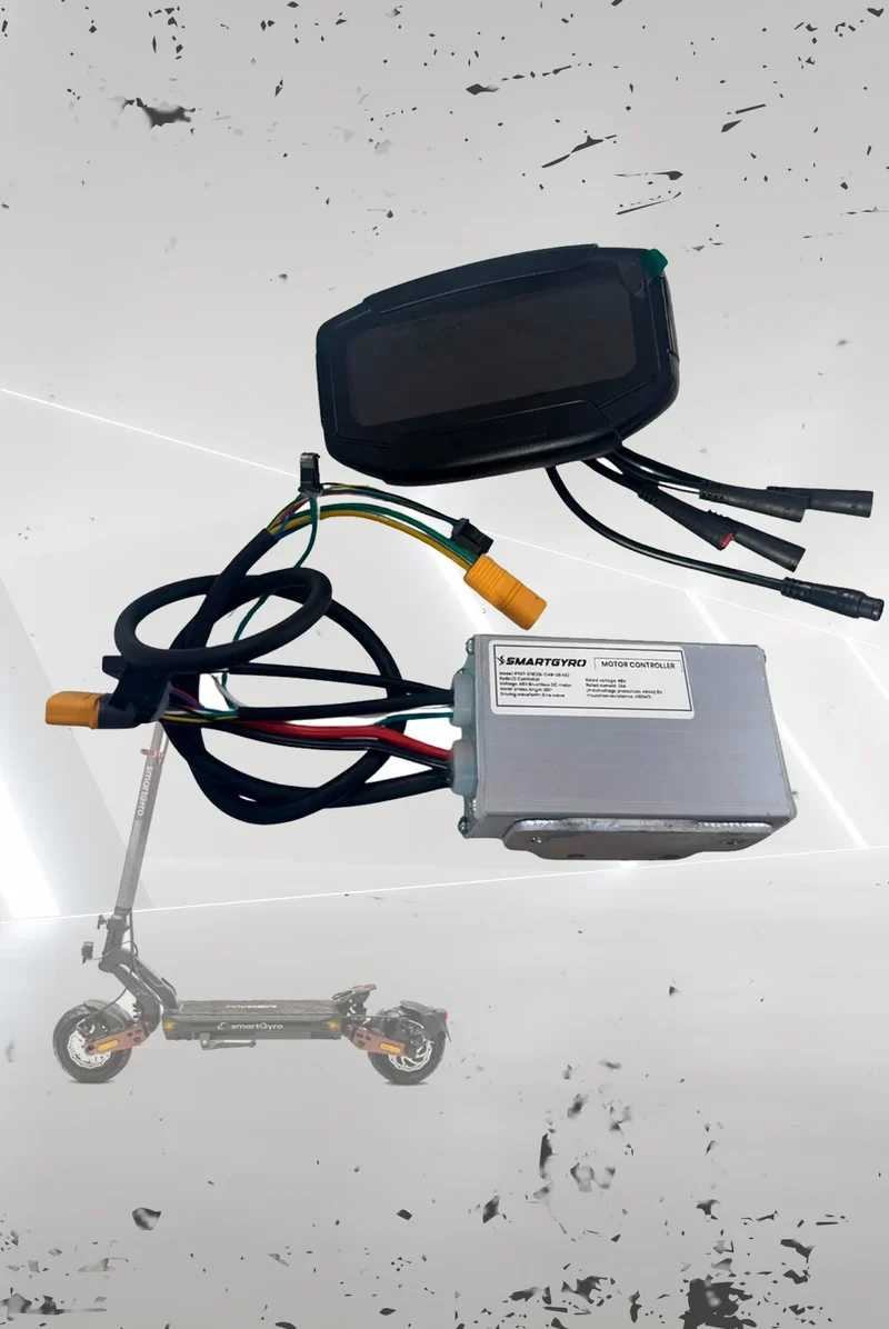 Controladora y Pantalla Display Kit para Deslimitar Patinete Eléctrico Smartgyro Ryder 1