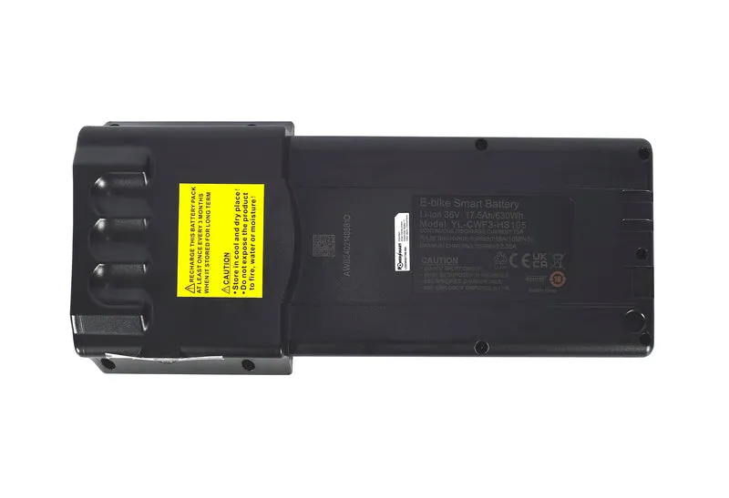 36V 17,5Ah Heckträgerakku für Ansmann-Systeme | Passend für BBF, Raleigh, Columbus & Steppenwolf