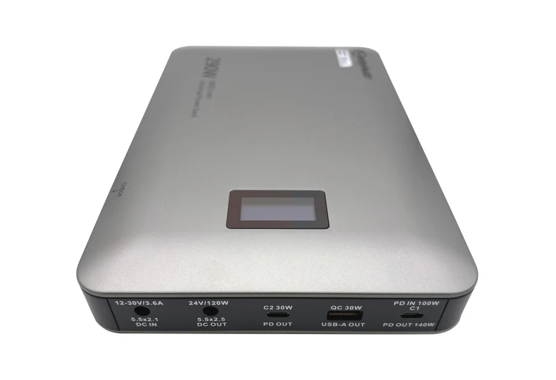290-W-Hochleistungs-Powerstation (213 Wh) | 140-W-PD-3.1-USB-C- und 24-V-DC-Ausgang | 58800 mAh mit USV-Funktion