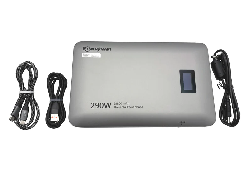 290-W-Hochleistungs-Powerstation (213 Wh) | 140-W-PD-3.1-USB-C- und 24-V-DC-Ausgang | 58800 mAh mit USV-Funktion