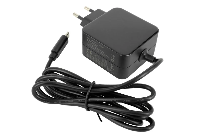 USB-C 65W GaN-Schnellladegerät, kompatibel mit Huawei MateBook, Lenovo Thinkpad, MacBook Pro/Air, Spectre, ASUS Chromebook, Acer, Dell, Google, Samsung, Xiaomi Typ-C-Netzteil