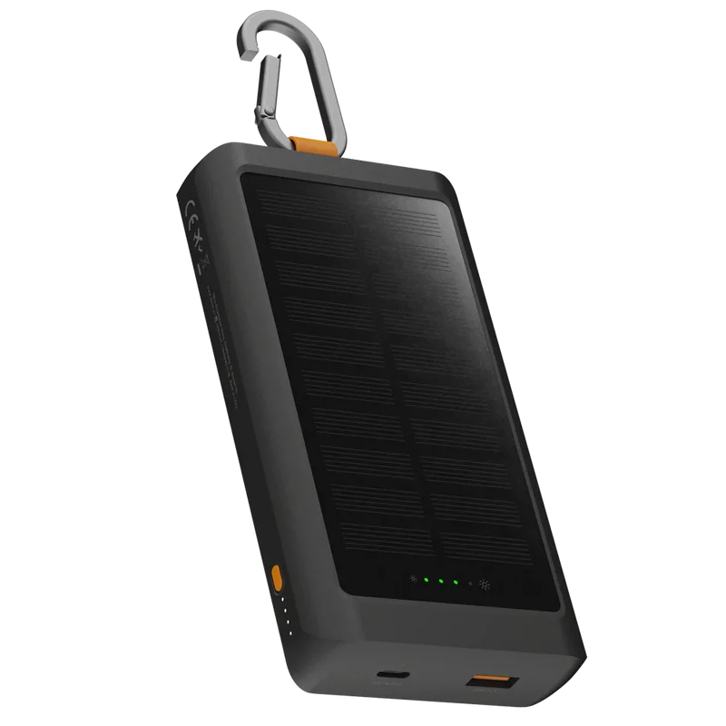 Batería externa Solar de 10.000 mAh Go2 de Xtorm - 15W