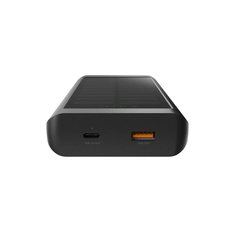 Batería externa Solar de 10.000 mAh Go2 de Xtorm - 15W