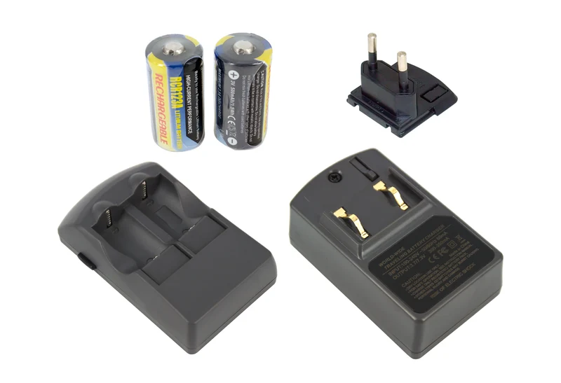 Akkuladegerät für DURACELL 123, DL123A, DL123A2, DL2/3A