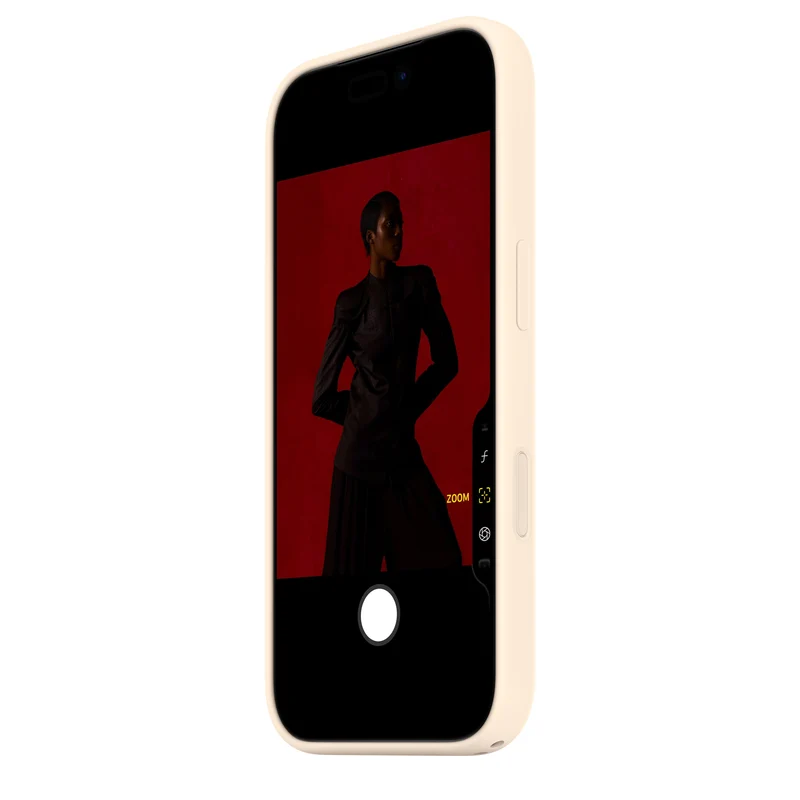 Funda de silicona con MagSafe para el iPhone 17 Pro - Vainilla