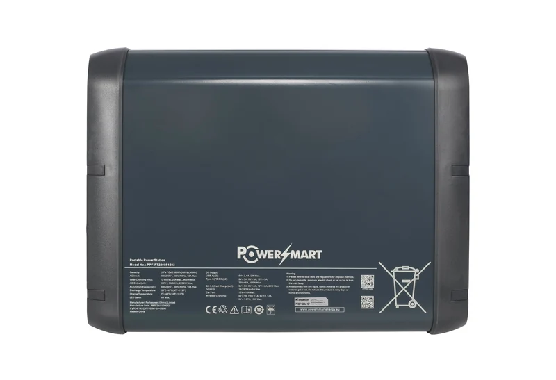 Tragbare Powerstation 2160 Wh, LiFePO4, 2200 W (4400 W Spitze) 2160-Wh-Solargenerator, Notstrom für Zuhause, Camping im Freien und Wohnmobilreisen, netzunabhängiger Strom, intelligente App-Steuerung, 100 % Ladung in 2 Stunden mit UltraFast-Modus
