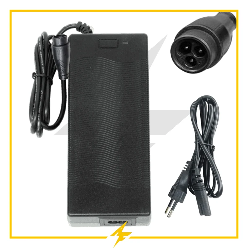 Cargador 48V salida 54,6V para patinete eléctrico Smartgyro Rockway Evo con conector LP16-3 - seguridad y eficiencia con AF SCOOTERS