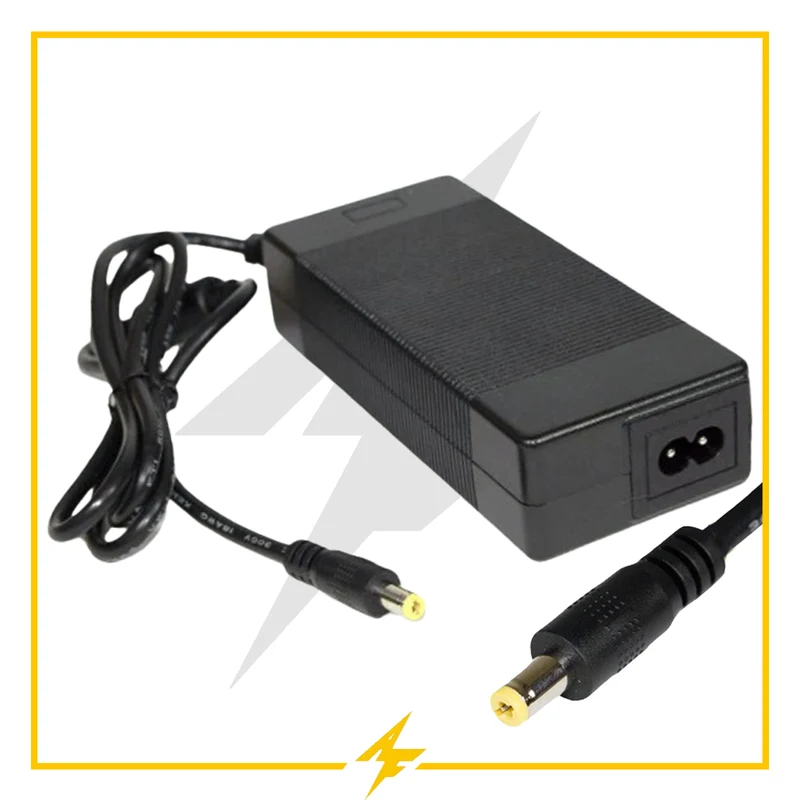 Cargador 36V salida 42V para patinete eléctrico Cecotec Serie A conector fino DC5525 - potencia segura para tu patin
