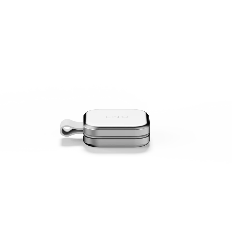Cargador inalámbrico 2 en 1 Qi2 de LINQ - Blanco