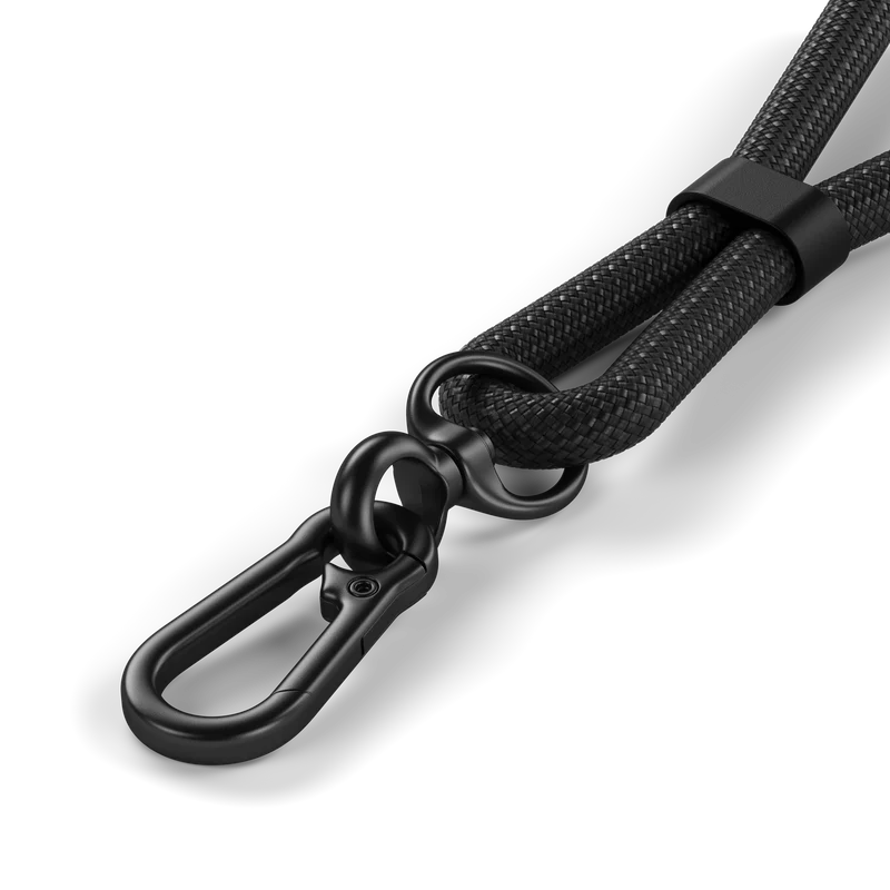 Correa para iPhone OntheGo™ Crossbody con cable USB-C de Satechi - Negro