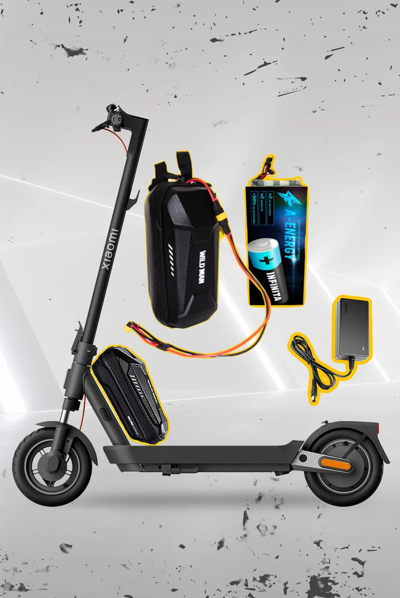 Batería de autonomía conmutada 48 V para patinete eléctrico Xiaomi electric scooter 5 pro - celdas Samsung
