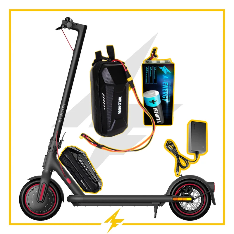Batería de autonomía conmutada 36 V para patinete eléctrico Xiaomi electric scooter 4 pro (1 gen) - celdas Samsung