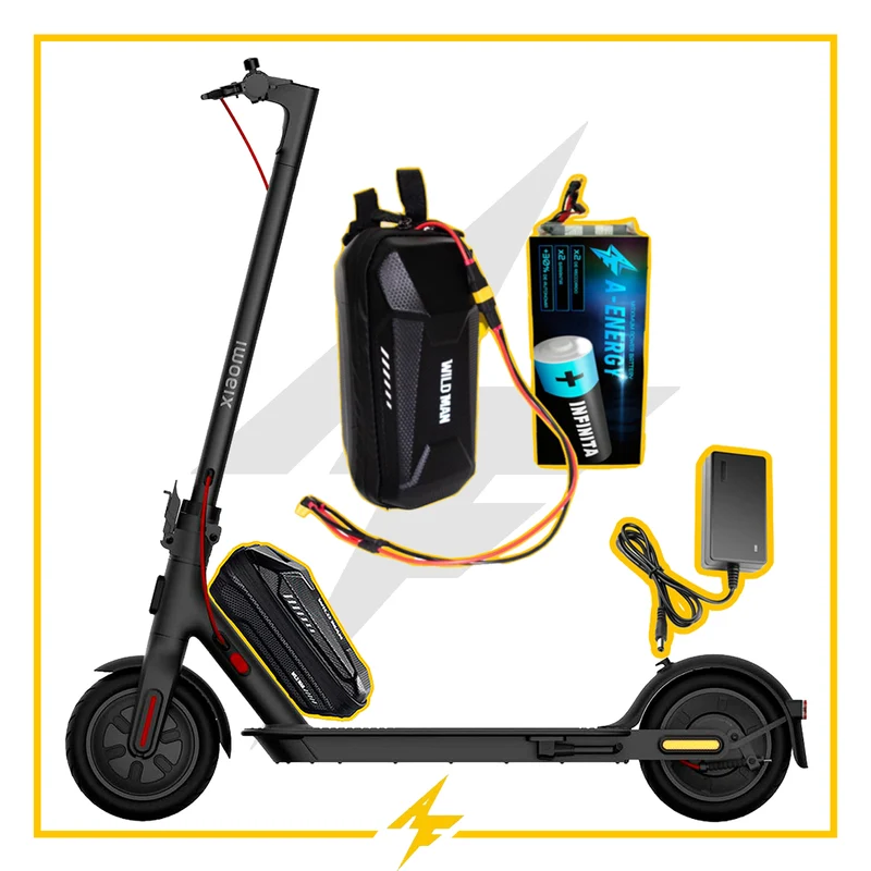 Batería de autonomía conmutada 36 V para patinete eléctrico Xiaomi electric scooter 3 lite - celdas Samsung