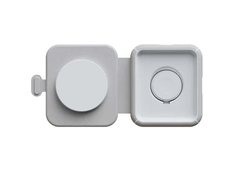 Cargador inalámbrico 2 en 1 de Xtorm - Blanco