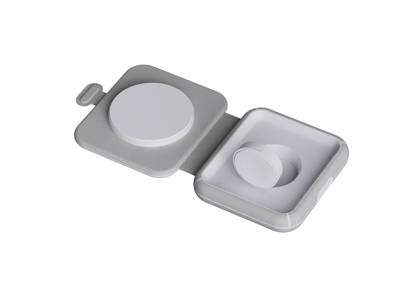 Cargador inalámbrico 2 en 1 de Xtorm - Blanco