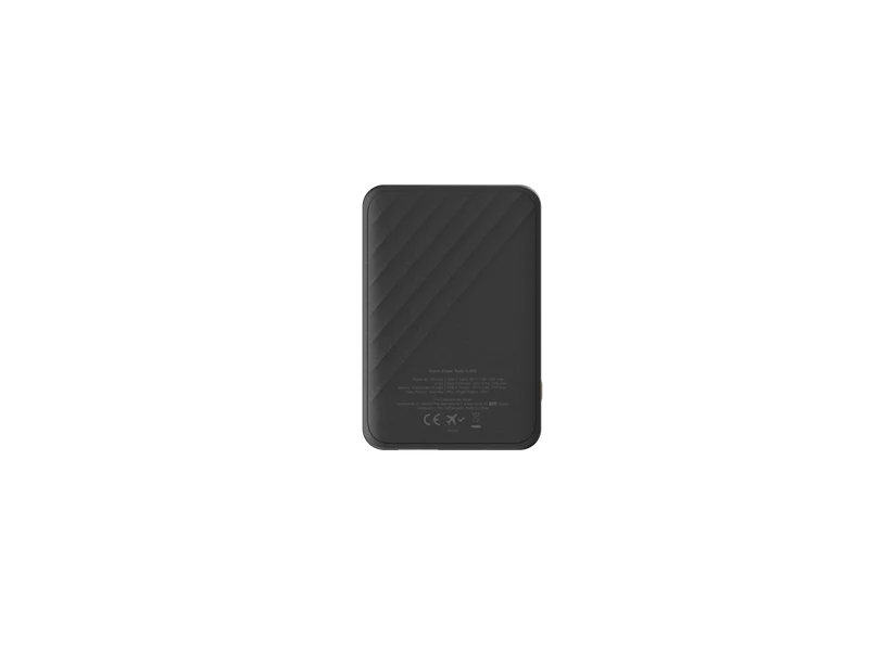Batería externa de 5.000 mAh Go2 de Xtorm - Negro