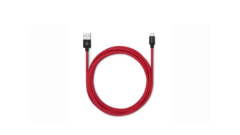 Cable de carga lightning a USB-A Cosmo de UsbePower - Rojo