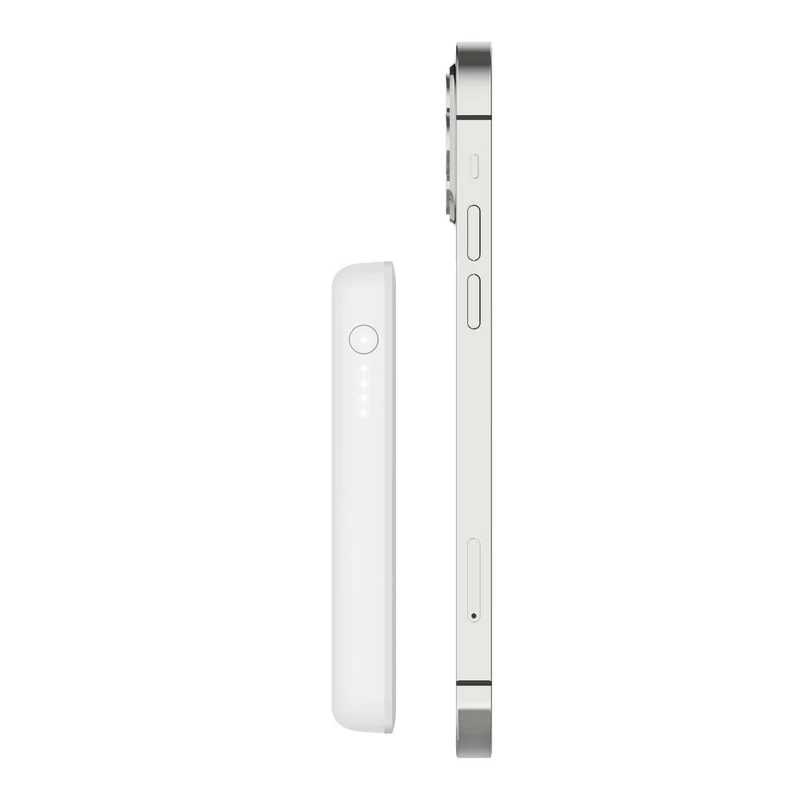 Batería externa inalámbrica y magnética 2.500 mAh BoostCharge de Belkin - Blanco