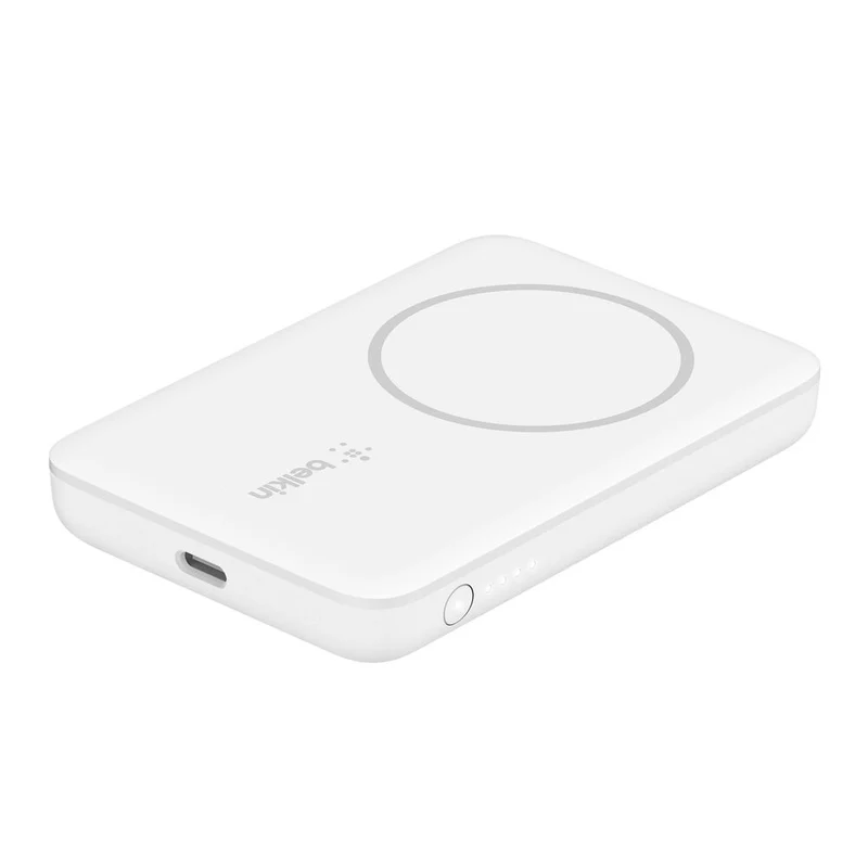Batería externa inalámbrica y magnética 2.500 mAh BoostCharge de Belkin - Blanco