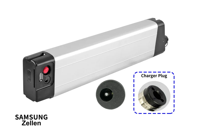 36V 10,5Ah/378Wh Akku für Telefunken 20 Zoll Faltrad E-Bike Kompakt F820