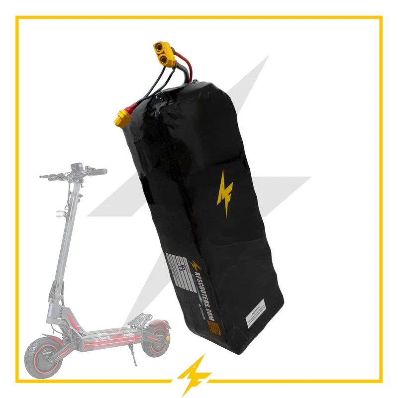 Batería interna de autonomía 52V para patinete eléctrico Ecoxtrem M41 Tank Dual - Instalación fácil y autonomía superior con AF SCOOTERS
