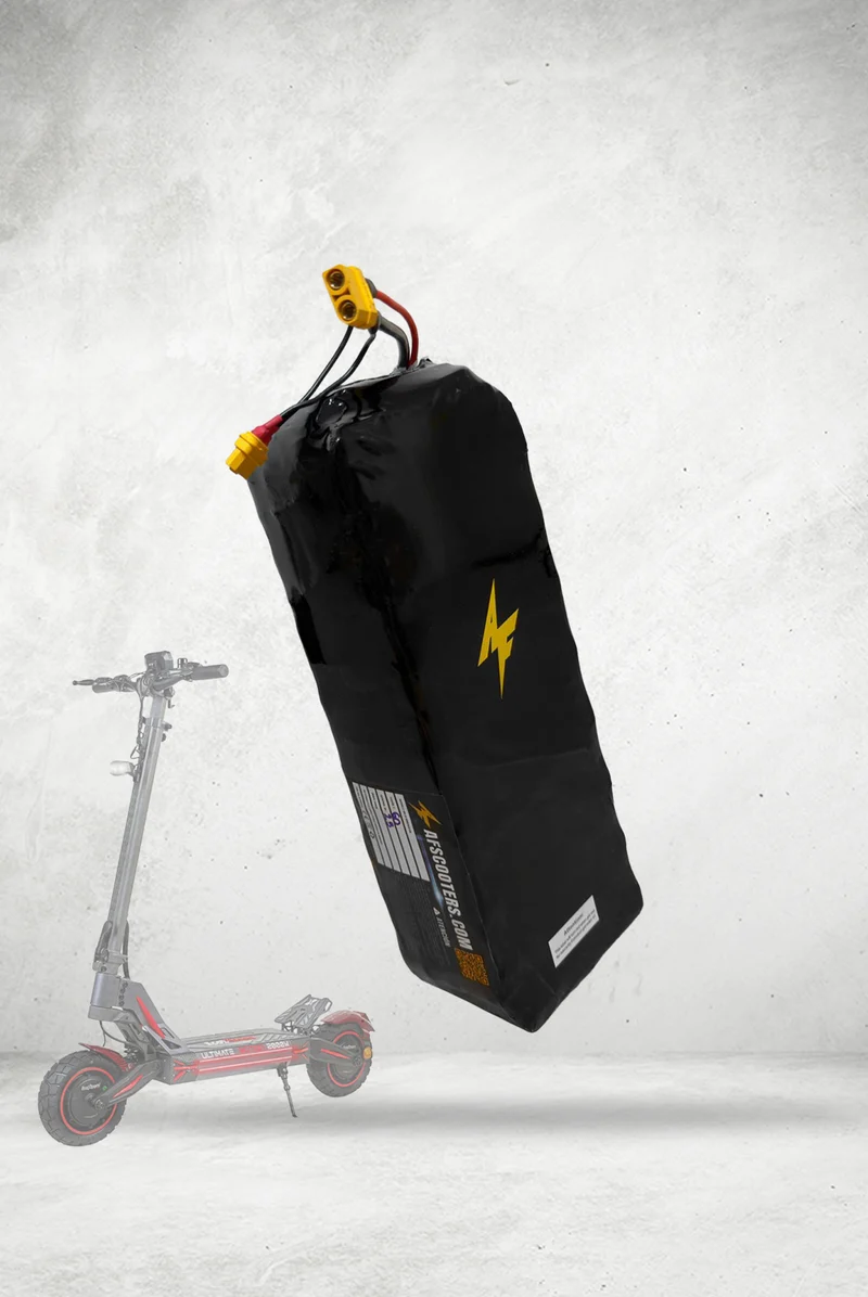 Batería interna de autonomía 52V para patinete eléctrico Ecoxtrem M41 Tank Dual - Instalación fácil y autonomía superior con AF SCOOTERS