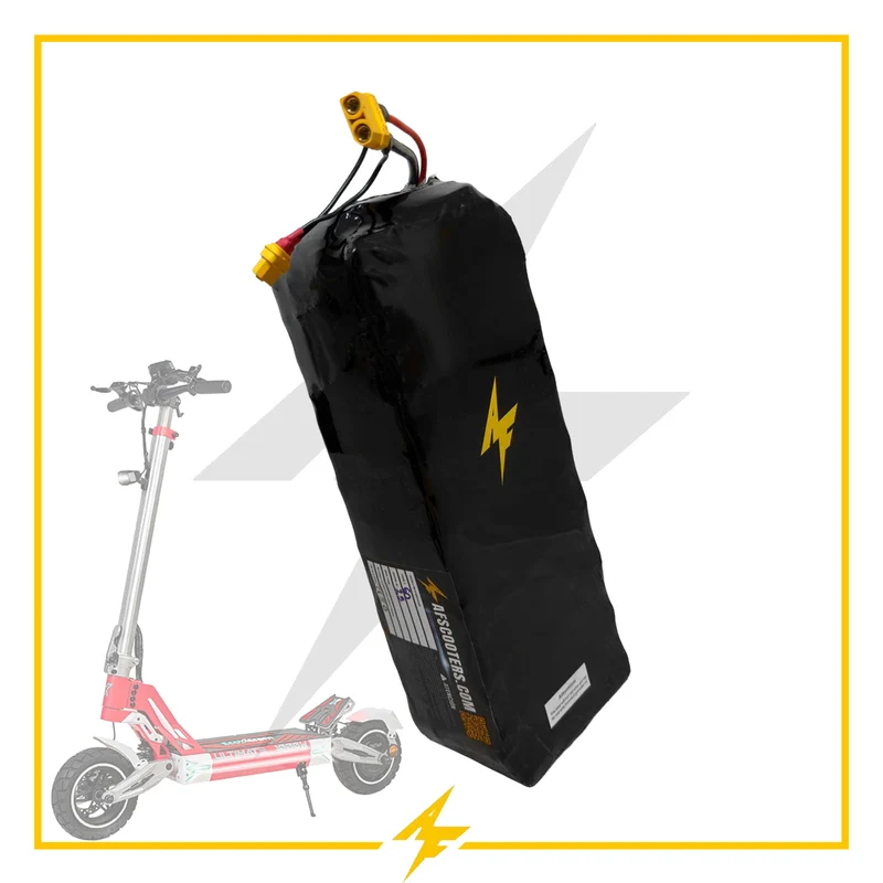 Batería interna de autonomía 48V para patinete eléctrico Ecoxtrem M41 Tank - Instalación fácil y autonomía superior con AF SCOOTERS