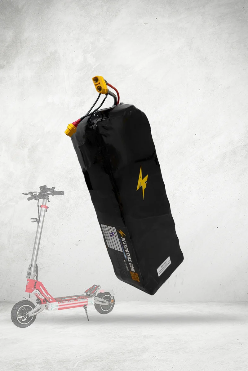 Batería interna de autonomía 48V para patinete eléctrico Ecoxtrem M41 Tank - Instalación fácil y autonomía superior con AF SCOOTERS