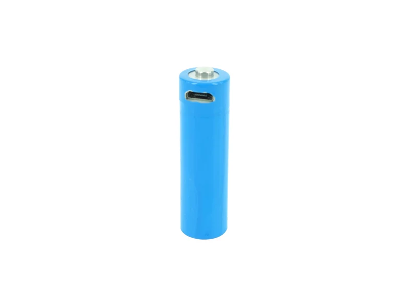 1,5 V 750 mAh 14500 AA-Akku mit Micro-USB-Ladeanschluss
