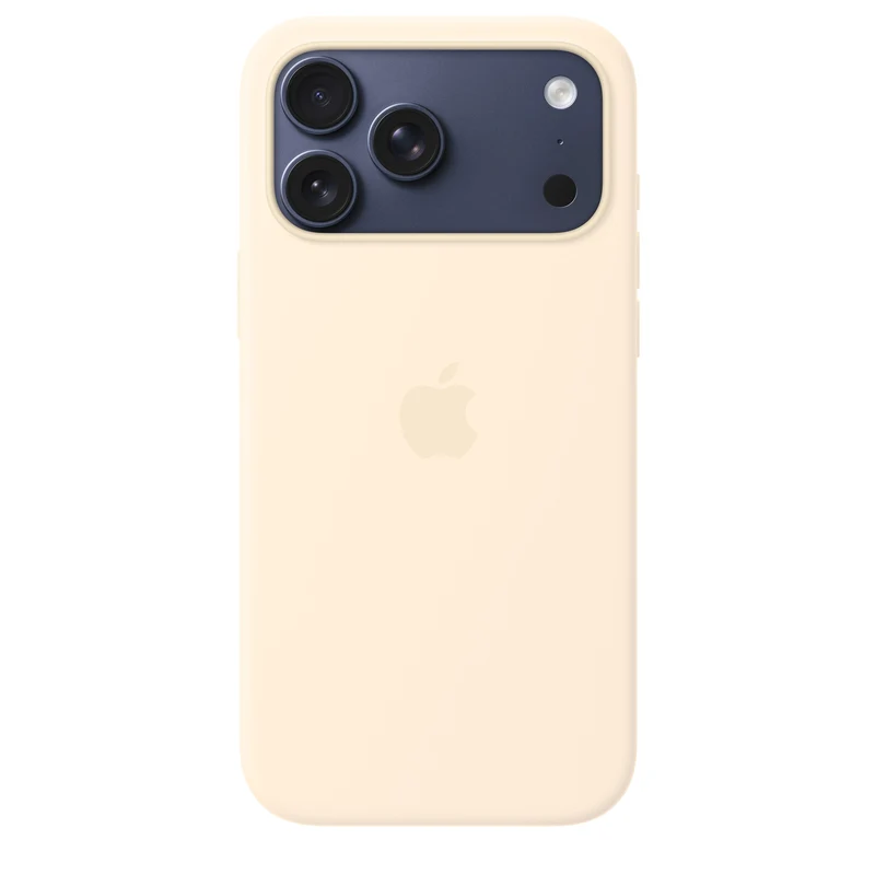 Funda de silicona con MagSafe para el iPhone 17 Pro Max - Vainilla