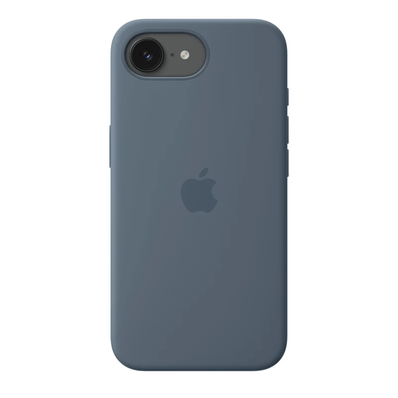 Funda de silicona con MagSafe para el iPhone 17e - Azul náutico