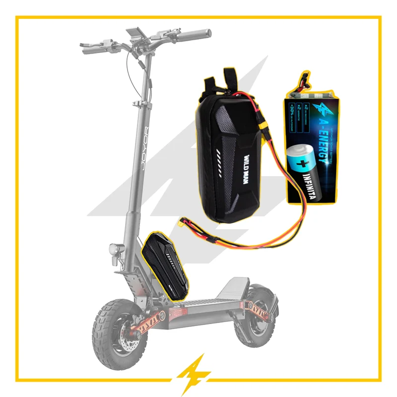 Batería externa de autonomía 60V para patinete eléctrico Joyor S10-S-Z - Instalación fácil y autonomía superior