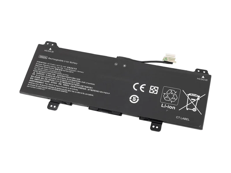 7,7V 6150mAh GM02047XL GM02 47,3Wh Laptop-Akku für HP Chromebook 14 G5 Serie