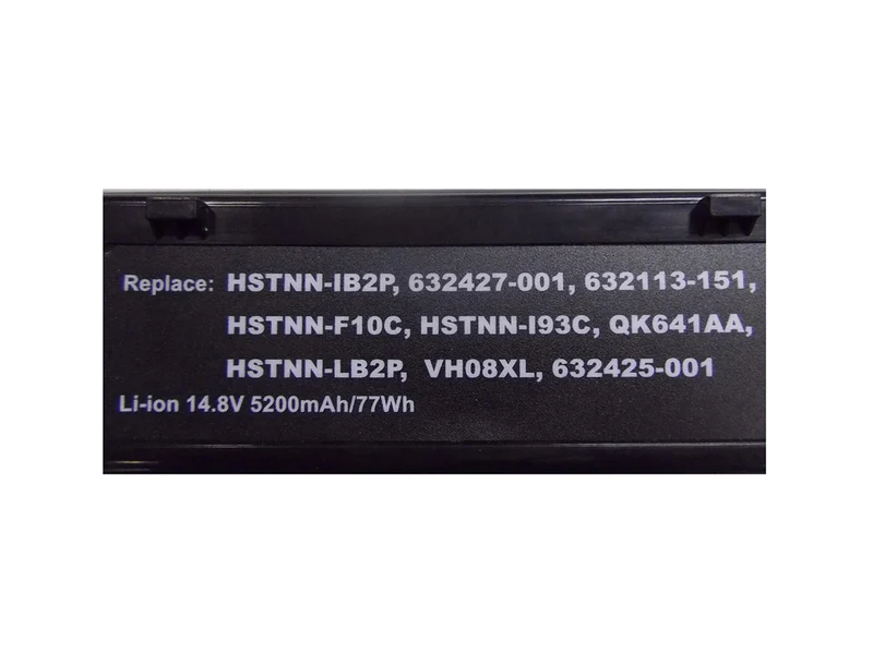 14.8V 5200mAh VH08XL 77Wh Laptop-Akku für HP EliteBook 8560w 8570w 8760w 8770w Mobile Workstation